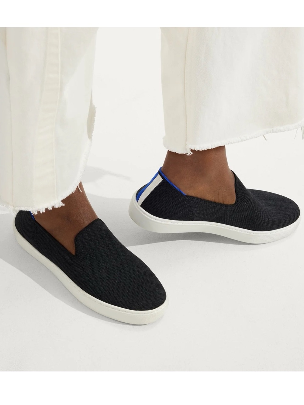 ROTHYS The Original Slip On Sneaker in Black Solid